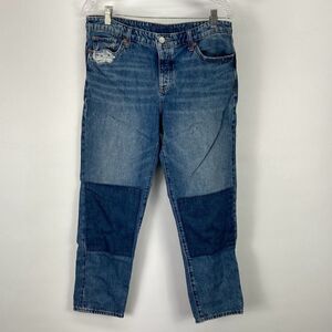 Lucky Brand Patch Jeans Denim Womens size 8